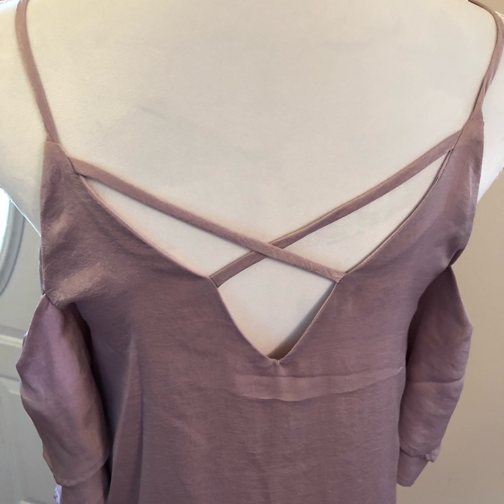 Cold shoulder dress